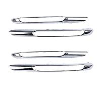 Kznifmk 4 Uds Parachoques Delantero Luz Antiniebla Rejilla Cromada Moldura Izquierda Derecha para W212 09-12 2128851574 2128851674