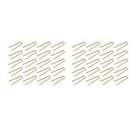 Kznifmk 40 Piezas Pinzas de Madera de Bambú, Utensilios de Cocina, Mini Pinzas de Bambú, Pinzas para Tostadas Naturales para Cocinar