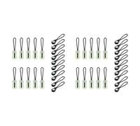 Kznifmk 40 Tiradores de Cremallera Autoluminosos, Cabezal de Tirador de Cremallera Que Brilla en la Oscuridad, AntipéRdida para Acampar Al Aire Libre y MontañIsmo