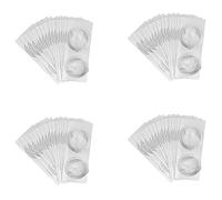 Kznifmk 400 Piezas 62MM Cápsula de Café Desechable Sellos Láminas Crema Espuma Filtro de Café Pegatina de Tapa para Vertuo