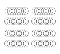 Kznifmk 400 Piezas, de 1 Pulgada Abierto de Metal Anillo Plano para de Coche Doméstico