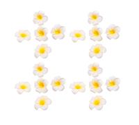 Kznifmk 400 Piezas de Espuma Frangipani Hawaiano Artificial Plumeria Pétalos Cap Pelo Sombrero DIY Decoración de Boda 5cm