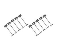 Kznifmk 400 Piezas Teja de Nivelación de Colocación de Baldosas Herramientas Reutilizable de Acero Agujas Pisos Reemplazable Pin Forros para La Construcción