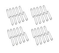Kznifmk 40Pzs 4 Pulgadas Pin de Seguridad de Metal Grande Y Fuerte Suficiente para Sujetar Telas Y Materiales Pesados Lona