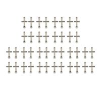 Kznifmk 40X Accesorio de Juguetes 4/5/5.5/7Mm de Llave Cruzada para Llave RC 80132 para Herramienta de Rueda de Coche Modelo