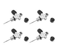 Kznifmk 4X 3000Psi 250Bar 3/4-14NPS VáLvula de Tanque de Buceo de Alta PresióN VáLvula Reductora de Cilindro