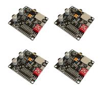 Kznifmk 4X DY-HV20T MóDulo de ReproduccióN de Voz Fuente de AlimentacióN de 12 V/24 V Amplificador de 10 W/20 W Compatible con Tarjeta Micro-SD Reproductor de MúSica MP3 para