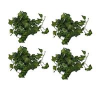 Kznifmk 4X Hoja de Batata 2M 6.6 Pies Artificial Decoracion de Jardin