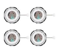 Kznifmk 4X Movimiento de Reloj, Movimiento de Manos Movimiento de Reloj de Cuarzo, SL28 para Accesorios de ReparacióN de Relojes para Hombres (Calendario ÚNico)