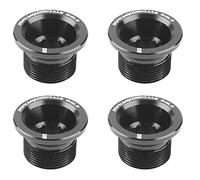 Kznifmk 4X para Hollowgram SiSL2 Juego de Pernos de Biela - Negro - KP251 /