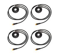 Kznifmk 4X Pas E-Bike Kit de Conversión Una Prueba de Agua Piezas E-Bike Pas Asistente Sensor KT-V12L