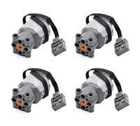 Kznifmk 4X Piezas TéCnicas Motor de Bloques de ConstruccióN Motor L 88003 para Funciones de Potencia Pieza de Juguete de Bloques de ConstruccióN Ensamblada EléCtrica