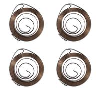 Kznifmk 4X Prensa de Taladro HSS de 10 mm de Conjunto de Resorte de Bobina de Retorno de AlimentacióN de Pluma