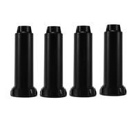 Kznifmk 4X Rociador Emergente de Plástico Ajustable 1/2 Pulgada Riego de Irrigación de Césped de 25-360 Grados Rociadores de Jardín