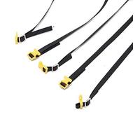 Kznifmk 5 Uds RC Car Roof Portaequipajes Cuerda Decorar Correa para 1/10 RC Crawler Car SCX10 TRX4 D90 CC01, Amarillo