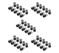 Kznifmk 50 Piezas de Virola de de Golf para Hierros de Golf, TamañO de Punta 0.370, Virolas de Golf de PláStico, Accesorios para Ejes de, Plata