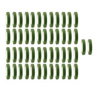 Kznifmk 50 Unidades de Cinta de Flores Autoadhesiva para Ramo de Flores, Cinta de Papel para Tallo, Embalaje de Estambres, Tienda de Flores DIY