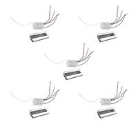 Kznifmk 5X Interruptor de Control Remoto Inalámbrico de 1 Vía ON/OFF 220V Interruptor de Control Remoto Digital para Lámpara Y Luz HT035