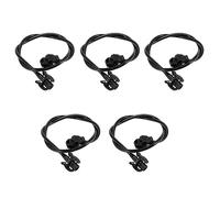 Kznifmk 5X Manguera de Goma del Coche Tubo de Recuperación del Radiador de Retorno de Agua para / 1323Y2