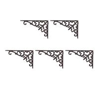 Kznifmk 5X SuspensióN de la Planta del Arrabio Gancho de la Cesta de Flores para Comedero para PáJaros de Interior Al Aire Libre Macetas de Jardineras de Linterna Campanas de Viento