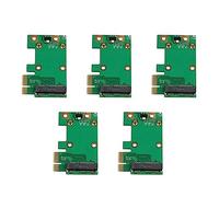 Kznifmk 5X Tarjeta Adaptadora PCIE Una Mini PCIE, Tarjeta Adaptadora Mini PCIE Una USB3.0 Eficiente, Liviana Y Portátil