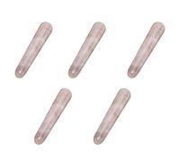 Kznifmk 5X Varitas de Yoni de Cristal de Cuarzo Rosa Natural Masaje de Rocas de Piedras Preciosas