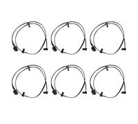 Kznifmk 6 Pieza PCIe 6 Pin 1 una 3 IDE Cable de Fuente de AlimentacióN Modular PSU 4 Pin PeriféRico para Series AX1500I AX1200I