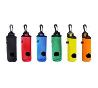 Kznifmk 6 Piezas Soporte para tee de Golf Bolsa de Transporte para Pelotas de Golf Bolsa Soporte para Pelotas de Golf Clip para CinturóN Accesorios para Regalos de Golf