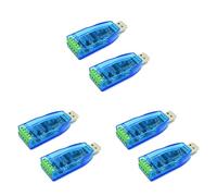 Kznifmk 6 Piezas USB una RS485 Convertidor MóDulo Aislado ActualizacióN Industrial ProteccióN ESD CH340E EstáNdar -485 Placa de Conector