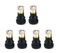 Kznifmk 6 Piezas VáLvula de VacíO de Moto Eléctrico para M365 NeumáTico de Moto Sin CáMara VáLvula de NeumáTico Rueda VáLvula de Gas Moto Eléctrico