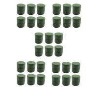 Kznifmk 60 Piezas Kit de Arreglo Floral de Bricolaje Espuma Floral HúMeda Redonda Verde Pasillo de la Boda Flores DecoracióN del Partido