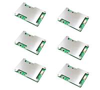 Kznifmk 6X Tablero de Protección del Cargador de Batería de Litio 4S 12V 100A con Equilibrio de Batería de Potencia Tablero