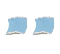 Kznifmk 72 Pzas/Lote Peluca Fija Fuerte Cinta Doble Peluca Adhesiva Tira de Pelo Extendida Impermeable para Peluca de Encaje Tupé con LíNea de Corte