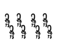 Kznifmk 8 Piezas Clip de Soporte de Manguera Doble de Buceo Clip de Manguera de Buceo Doble BCD Accesorios para Equipos de Buceo Y Snorkel