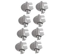 Kznifmk 8 Piezas Pie para Dobladillo Enrollado para Coser, Kit de Prensatelas Enrollado Estrecho de 3-10 mm de, Pie para Dobladillo con Desplazamiento Curvo