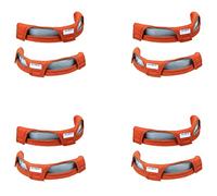 Kznifmk 8 Piezas Sombrero Duro FR Almohadilla para El Sudor Banda para El Sudor con Amortiguación de Aire 20-3200V