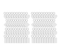 Kznifmk 80 Piezas MDF en Tablero de Transferencia TéRmica ImpresióN por SublimacióN para MáQuina de Prensado en Caliente Regalo