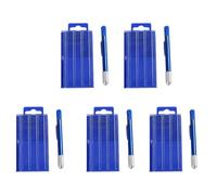 Kznifmk 85Pc Juego de Brocas PequeñAs y PequeñAs Numeradas 61-80 Mini Joyero Pin Vise Chuck Vice