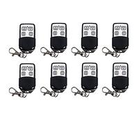 Kznifmk 8X Abridor de Puerta de Garaje Eléctrico de 4 Botones Control Remoto Inalámbrico 433 MHz