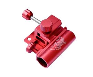 Kznifmk Accesorios para Caja de Pesca Estante de Aleación de Aluminio y Magnesio Caja de Pesca Estante Grande Accesorios de Pesca A