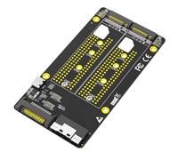 Kznifmk Adaptador Dual 2X M.2 NVME SSD A SFF-8654 8X (Se Requiere Placa Base con Bifurcación PCIe)