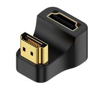 Kznifmk Adaptador HDTV Hembra Compatible con UHS2.1 Adaptador HDTV PortáTil Multifuncional HD 8K@60Hz Tipo U con Luces