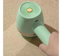 Kznifmk Afeitadora de Telas Quitapelusas de Telas Afeitadora Eléctrica de Pelusas para Suéteres Defuzzer para Tapetes para Asientos Sofás Ropa de Cama Verde