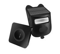 Kznifmk Alarmas Solares para Entradas de VehíCulos Sensores y Detectores de Movimiento InaláMbricos Saludos Alarmas de Marcha AtráS Sistemas de Seguridad para el Hogar Enchufe de la UE A