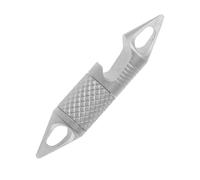 Kznifmk AleacióN de Titanio Mini Multifuncional Junta Universal Anillo Giratorio Collar Accesorio Herramienta PortáTil Abridor de