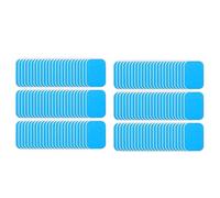 Kznifmk Almohadilla de Gel EMS 200 Piezas. Almohadilla de Reemplazo de Gel de Electrodo. Almohadilla de Gel Absorbente EMS. Accesorios de Entrenador de Músculos ABS