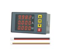 Kznifmk BM730 Voltímetro Digital Amperímetro 100V 10A Voltaje Corriente Medidor de Energía Probador Medidor de Energía Eléctrica de Alta Precisión-B