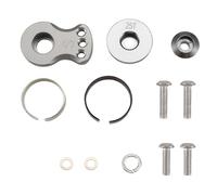 Kznifmk Bocina de Brazo de Ahorro de Servo Ajustable de Metal 25T para -4 SCX10 1/10 RC Cars Helicóptero Modelo Piezas de Mejora,S,C