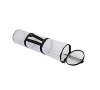 Kznifmk Bolsa de Almacenamiento de Papel Organizador de Papel Debajo de la Cama Asas de Fácil Transporte Bolsa Transparente Impermeable