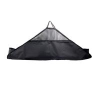 Kznifmk Bolsa para Accesorios de Aparejos de Pesca, Bolsa Bandolera para Pesar Peces, con Regla, Estuche para Báscula Graduada, Bolsa para Pesar Peces de Carpa Gruesa